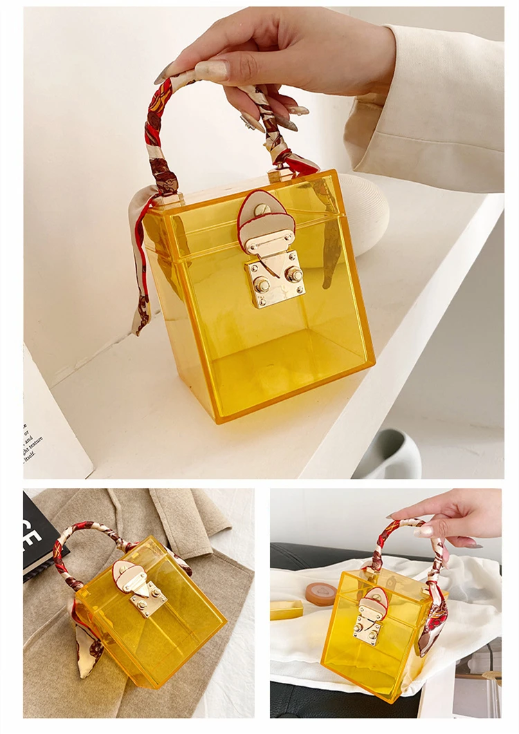 Transparent buy Clear Acrylic Plastic Clutch