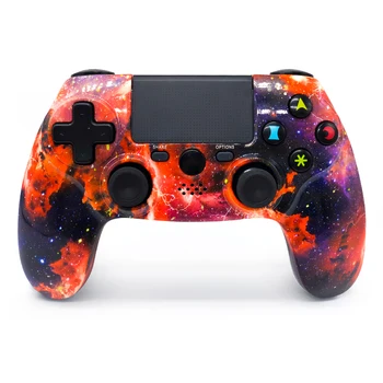 Wireless Controller for PS4,Galaxy Nebula Design High Performance Double  Vibration Controller Compatible with Playstation 4 /Pro/Slim/PC with