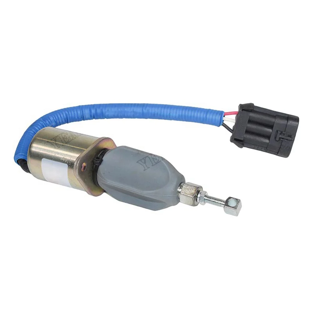 For 6CT Engine Shutoff Solenoid Valve Switch 3931570 SA-4981-12 5