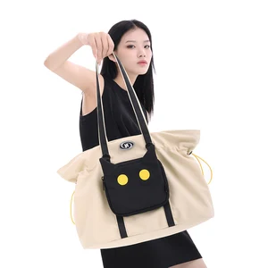 NOXXON Designer Tote Bag Large-capacity Niche Dual-use Bag Multi-functional Detachable Tote Bag for Unisex