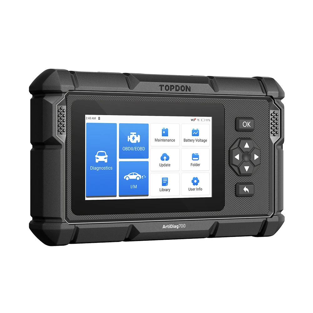 TOPDON AD700 Support Renault SGW Unlock Diagnose Faster Professional Obd2 Real-time Data Streaming Auto Diagnostic Scanner Tool