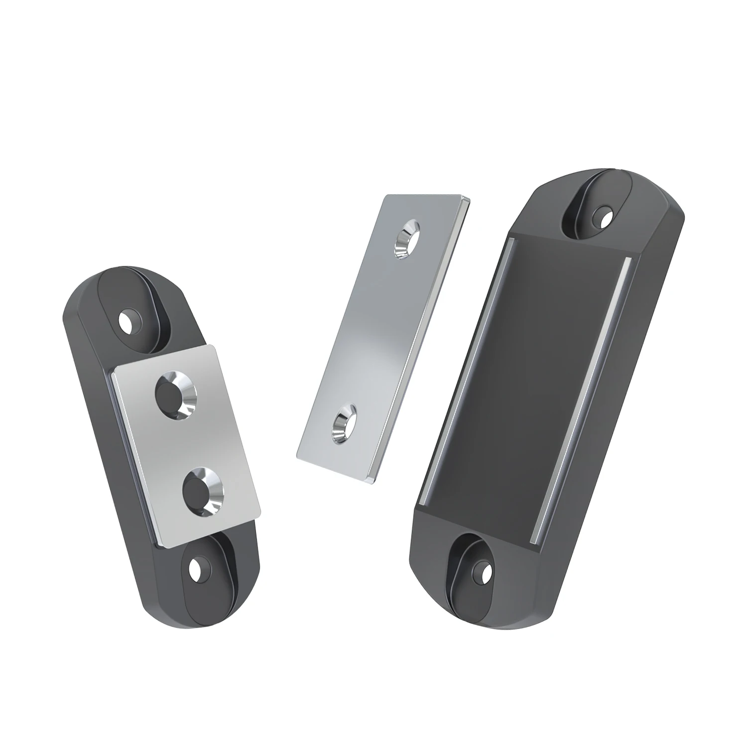 Magnet permanent industrial pentru ușă Mgcbu49/70 Opritor magnetic subțire pentru ușă, broască magnetică pentru dulap, sistem de prindere magnetică cu atracție puternică