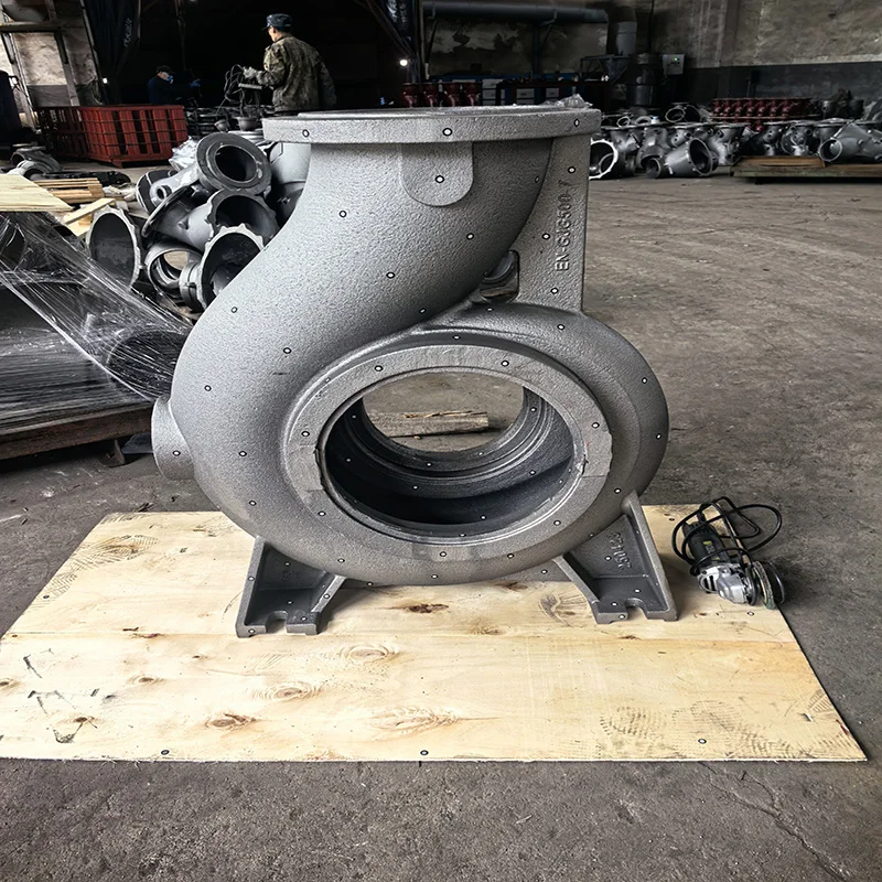 Ductile Iron Butterfly Valve Body Resin Sand Casting Services