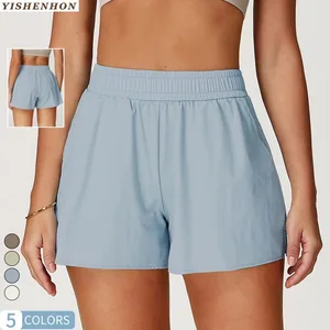 YISHENHON 2026 NEW Arrive Cool-feeling Quick-drying Breathable Sport Short Running Fitness Short Pants for Women