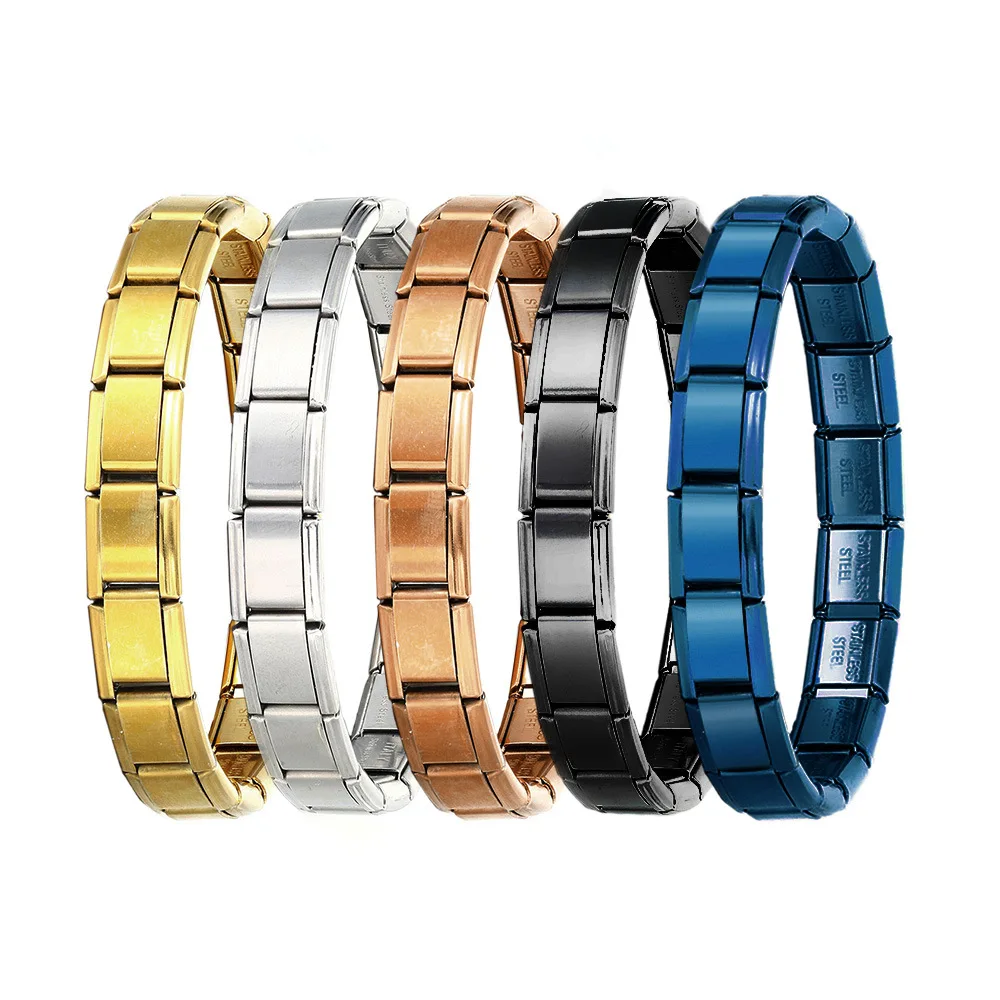 Link Italiano Charm Link Quiges In Acciaio Inox - Cuori Per Bracciali Italian Style 773996