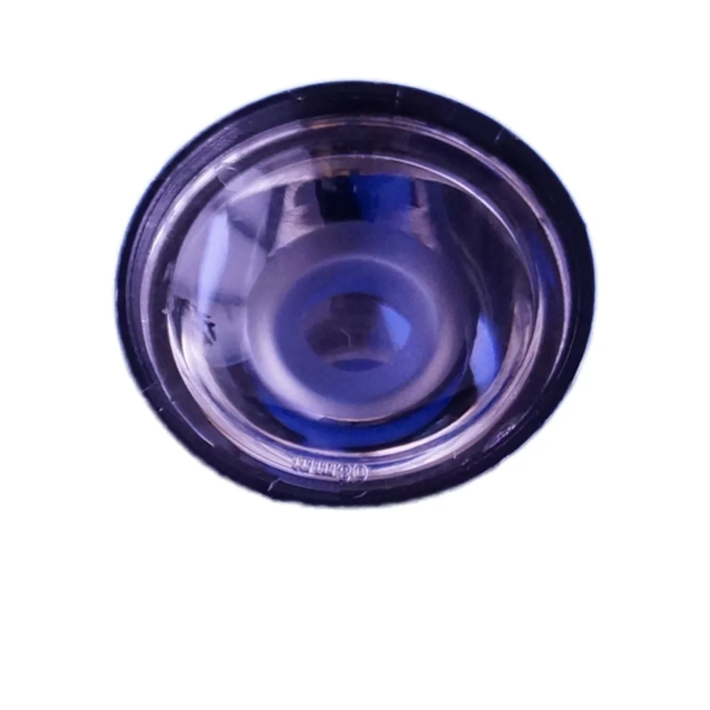 17mm Clear Surface Optical High Power PMMA Led IR Lens With Black Holder