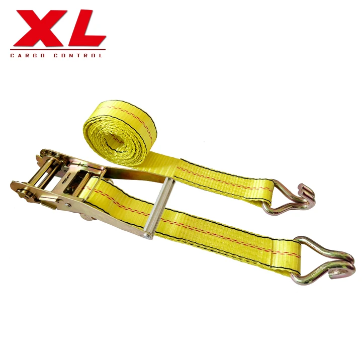 50mm 1500kg Automatic Lashing Belt Retractable Ratchet Tie Down Strap