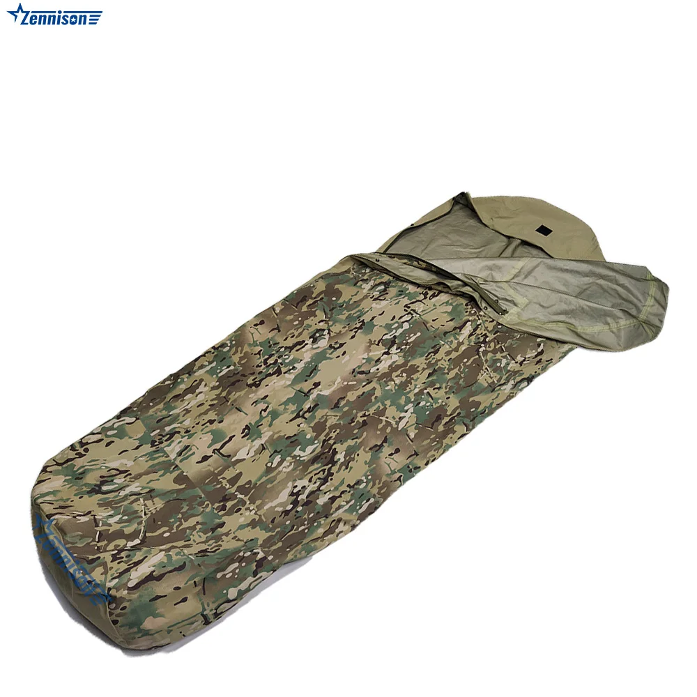 Hot!! Bivy Sacktaslan Material Waterproof 3 Layers Nylon Camouflage