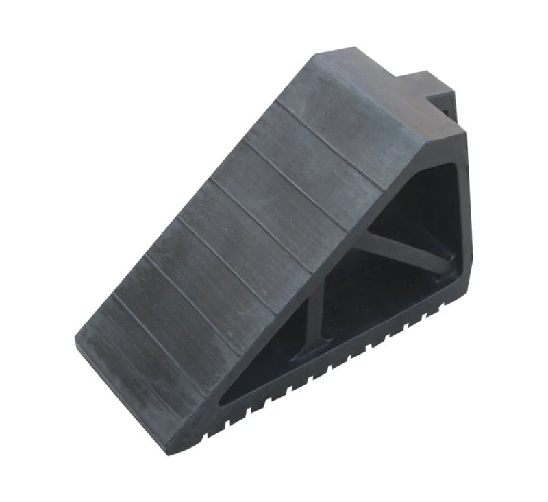 High resistance to severe impact Portable Rubber Wheel Chock supplier