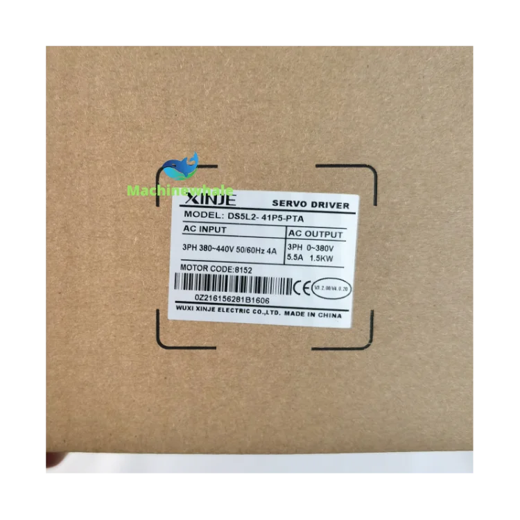 Xinje DS5L Series Servo Driver - Brand New, 12-Month Warranty
