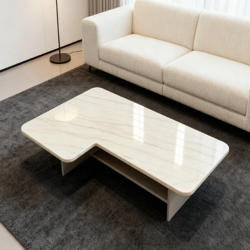 product natural customized china guangxi white marble coffee table for indoor living room marble furniture design-4