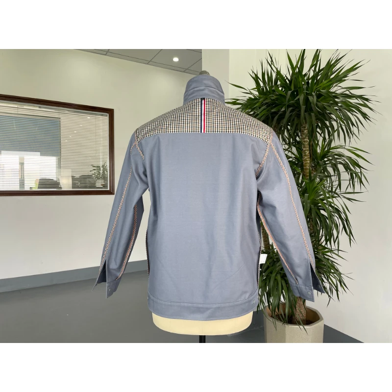 Custom Worwear Terylene Cotton Reflective Strip Set Anti-static Machine Repair Road Construction Lab