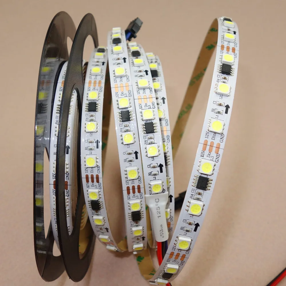 WS2811 LED-Streifen 12V, Warmweiß, Adressierbar – Für Coole Lichtprojekte & Dekoration
