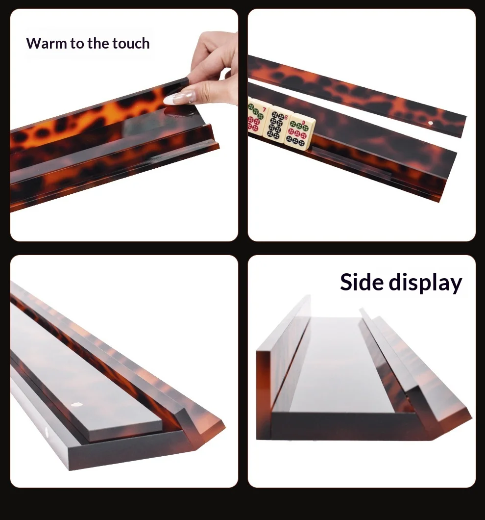 Royal Holy Acrylic Jewish Mahjong Rack and Tape Ruler with Magnetic ...