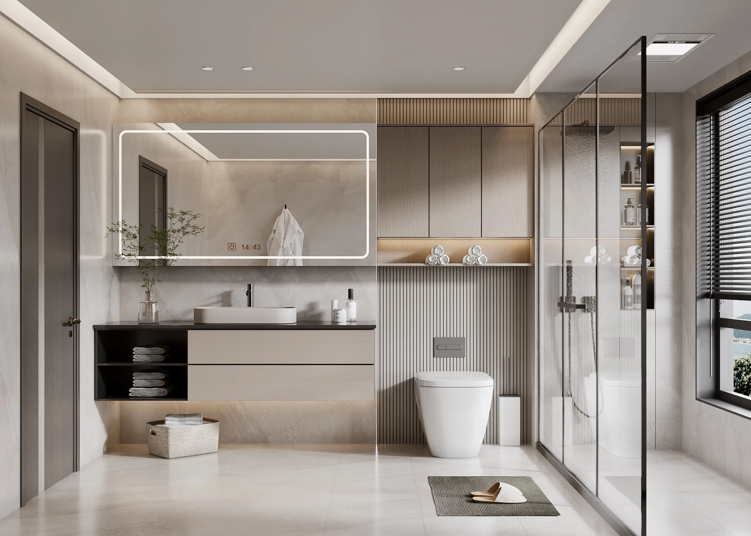 Wood Bathroom Philippines Integrated Sink Luxury Bathroom