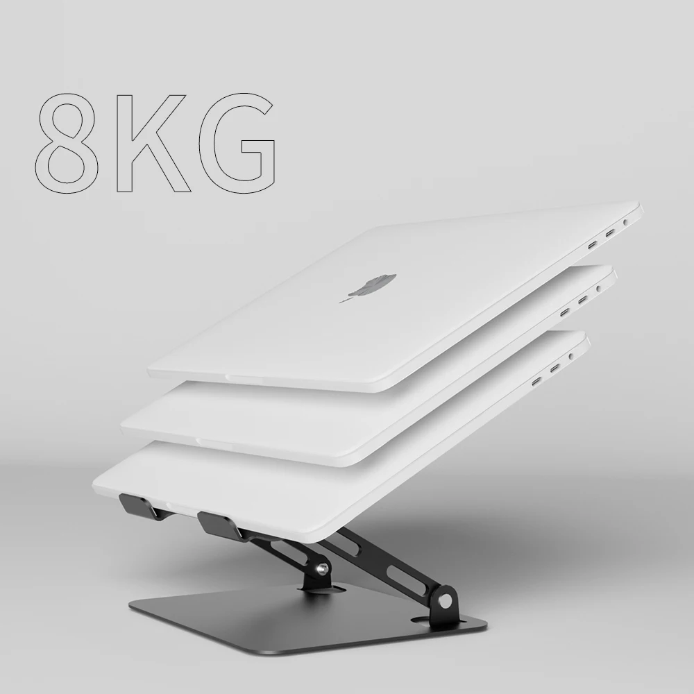Multiangle Laptop Stand With Heatvent Adjustable Notebook Stand For