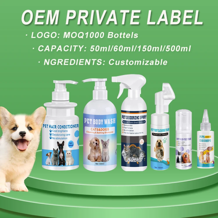 Suit For Dogs Cats Small Animals Pet Shampoo Pet Cleaning & Grooming