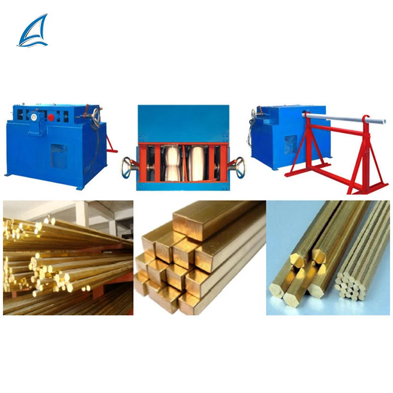 Factory Price Customized Steel Square Tube Iron Copper Brass Bar Aluminum Rod Straightening and Cutting Machine