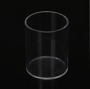 Custom Clear Acrylic Cylinder Favor Container vase