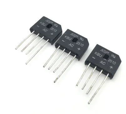 
Диодный мостовой выпрямитель KBU2510, 25 А, 1000 В, 5 шт. 