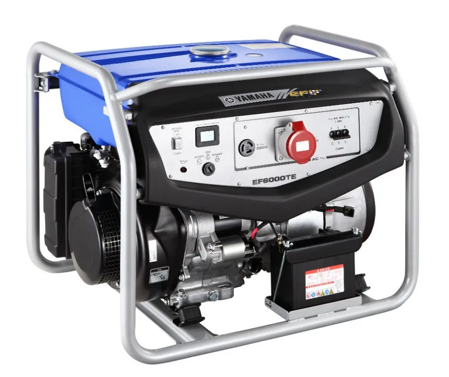 Yamaha EF6000TE - 5.0KVA Four Stroke Generator for Reliable Power