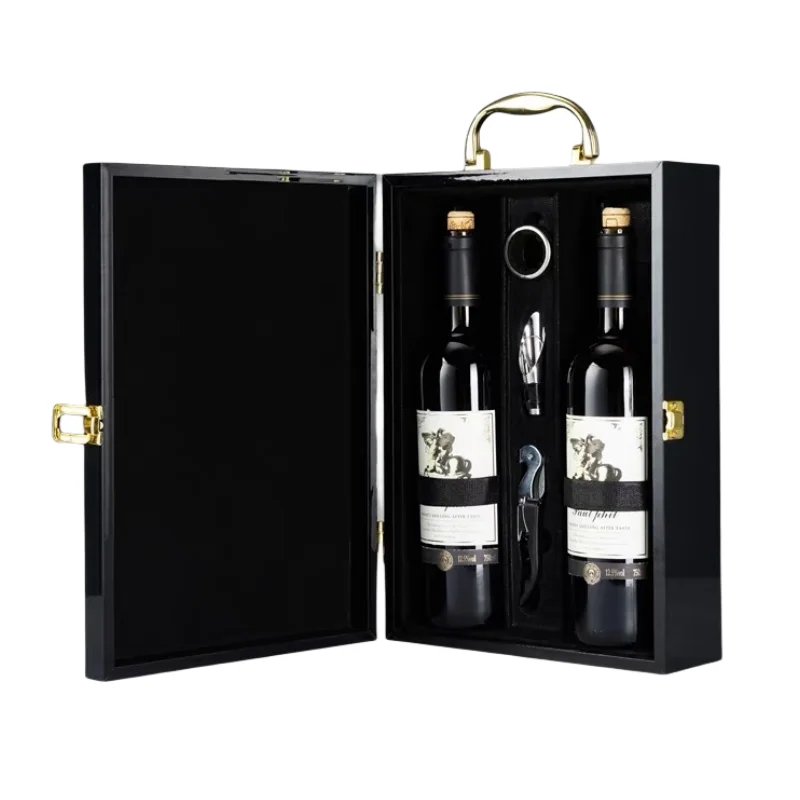 Wooden Wine Box For A Perfect Gift And A Great Impression,Solid Wood