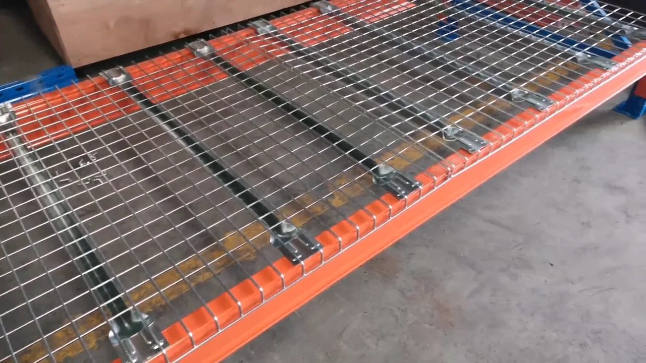 Steel Storage Wire Mesh Decking Panels For Pallet Rack Buy Wire Mesh