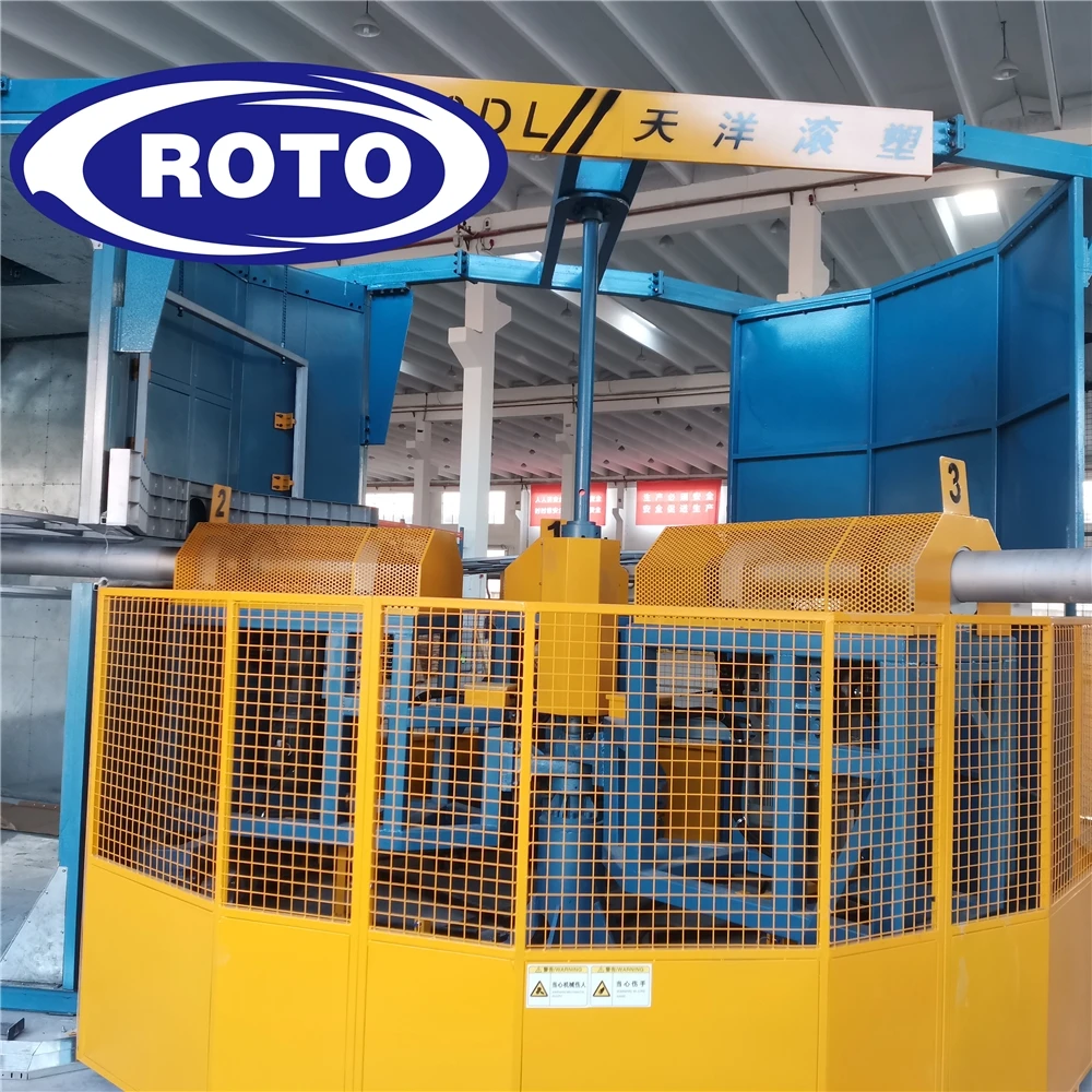New Design Rotational Molding Shuttle Type Roto Moulding Machine