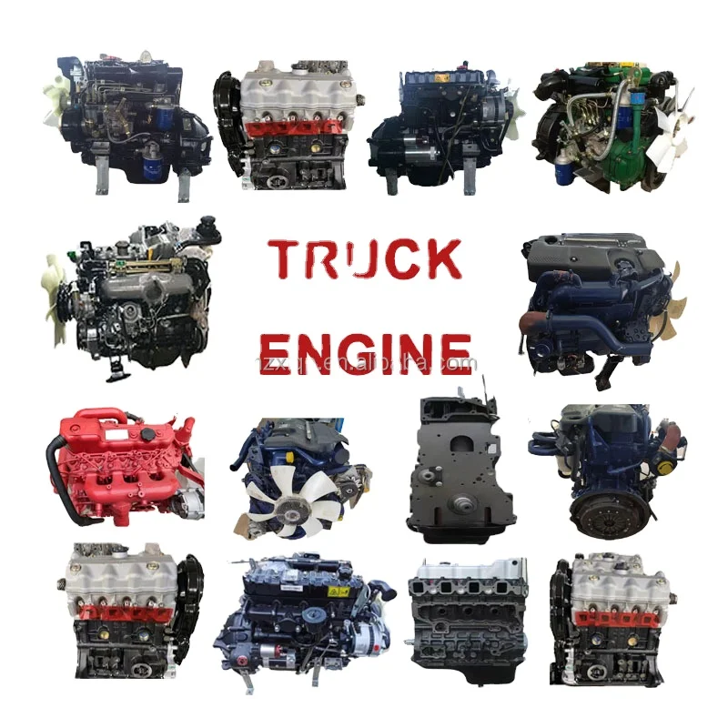 4JB1 Diesel Engine for JMC Trucks - High-Quality Spare Parts