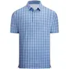 Blue White Check