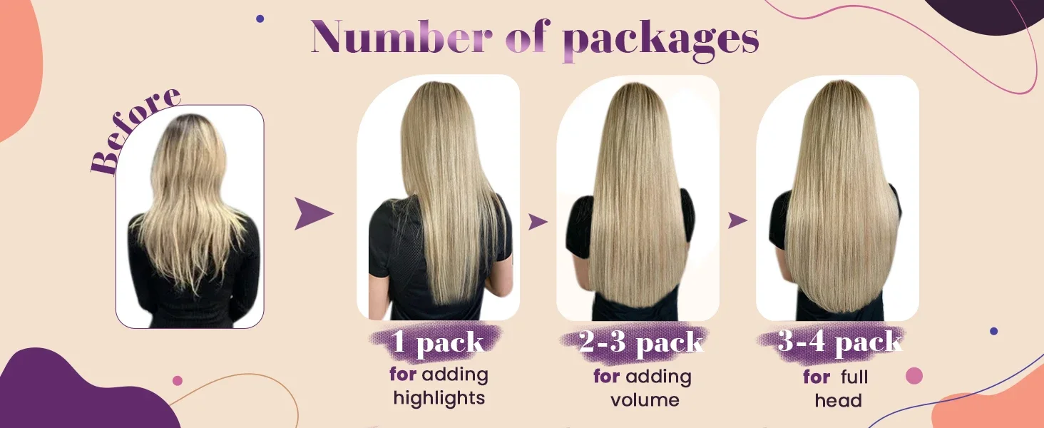 Extensions à chaud i-tip cheveux humains remy raides_voghion.com