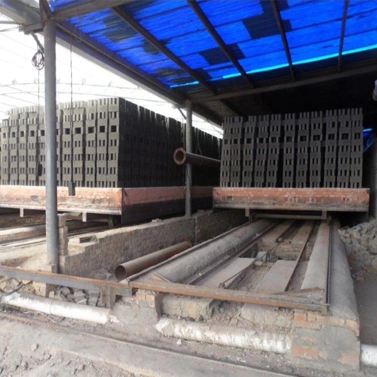 Mini Automatic Firing Coal Fired Red Soil Clay Mud Soil Brick Factory Hoffman Burning Wheel Tunnel Kiln Price