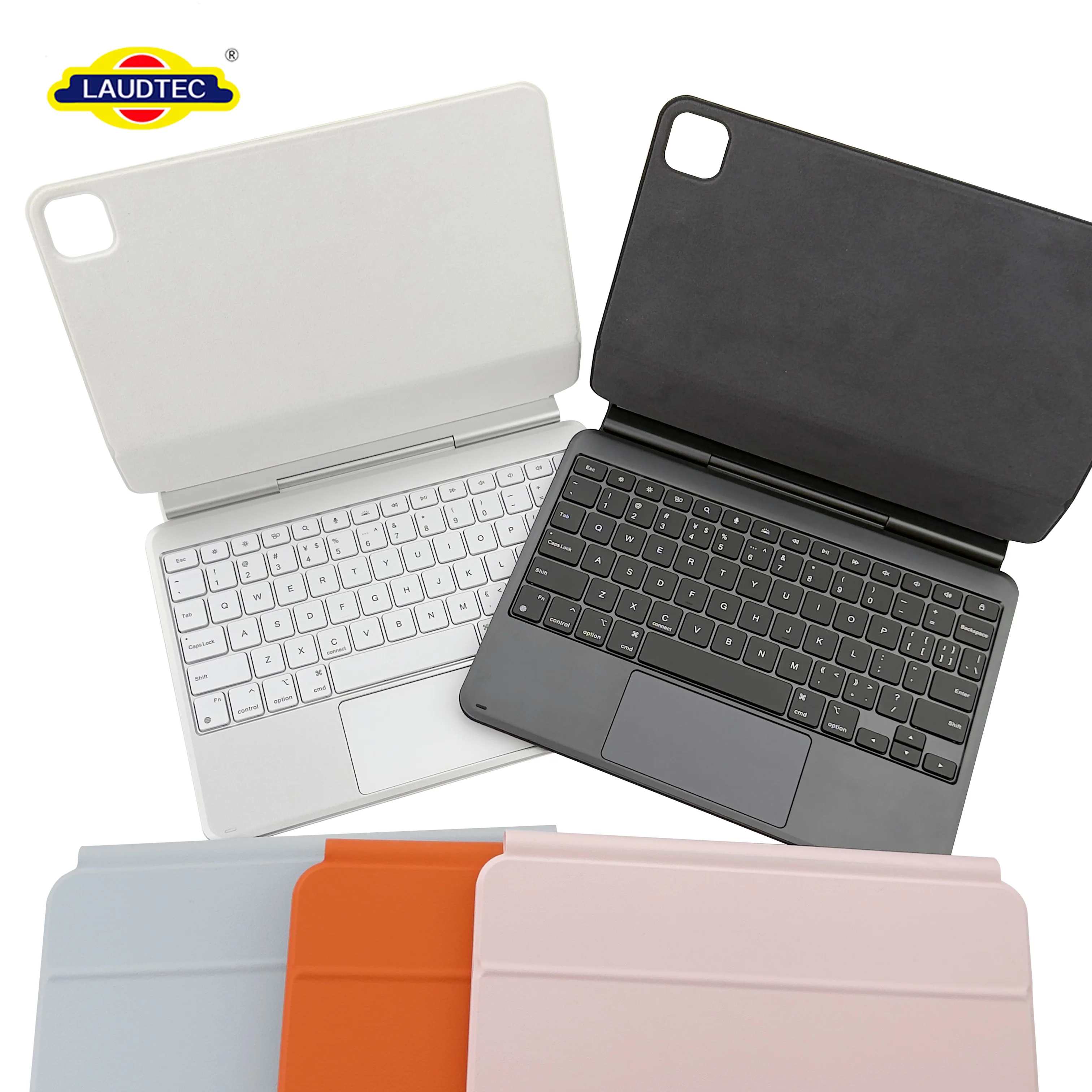 Folio de teclado de aluminio ultradelgado con distribución del Reino Unido para iPad Air de 13