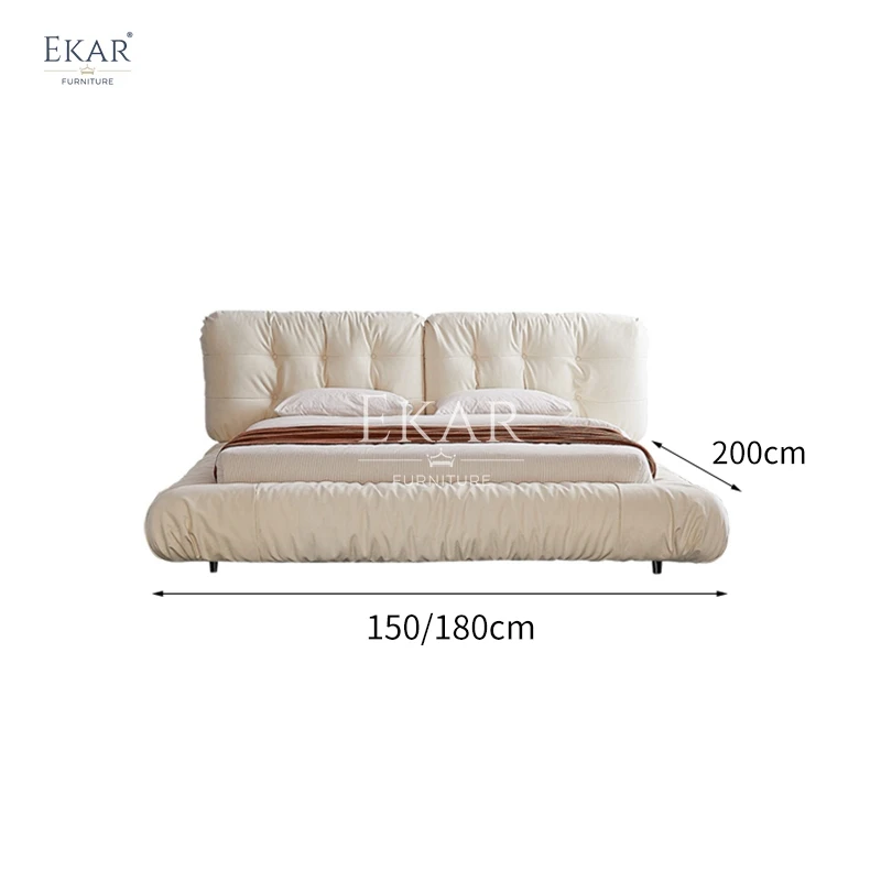 product modern design king bedroom sets high quality plush velvet upholstered smart bed wholesale furniture with wooden frame-63