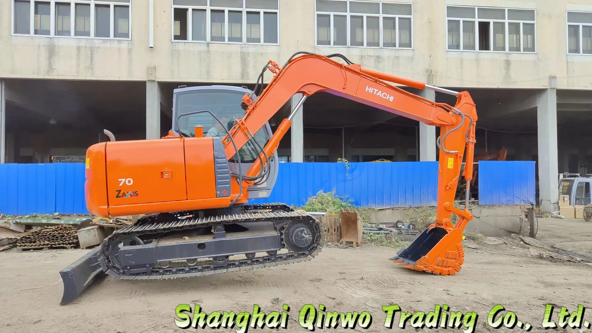 7 Ton Used Excavators Hot Sale Low Price 90 New Hitachi Zx70 Used