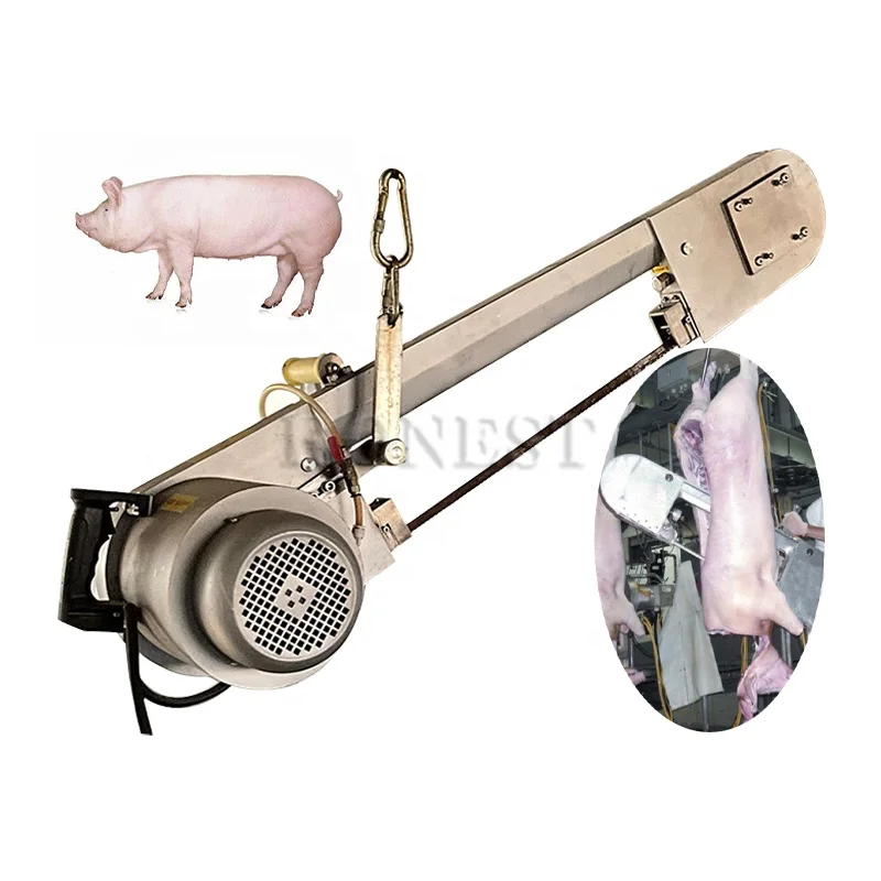 High Efficiency Beef Cutting Machine / Cattle Slaughter Knife / Carcass Splitting Saw