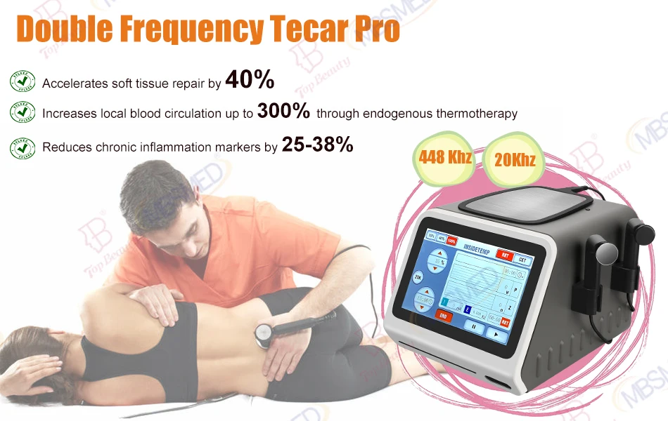 448KHZ Indiba Tecar Therapy Machine for Pain Relief & Recovery