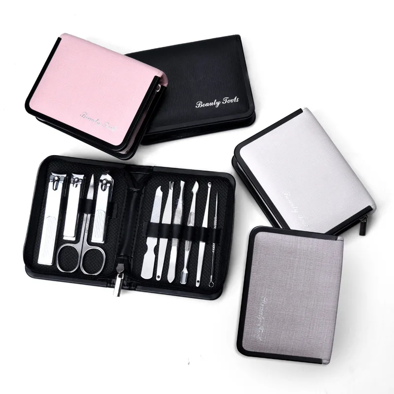 Professional Factory Pedicure Tools 10 Pcs Manicure Set
