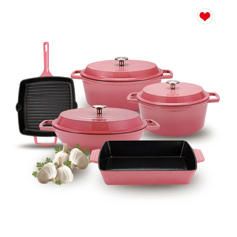 Bright Houseware 11pcs Wholesale Cookware With Cheap Price Low Moq Home  Kitchen Custom Pot Red Enamel Cast Iron Cookware Sets - Buy Manufactory  Direct Cooking P… in 2023