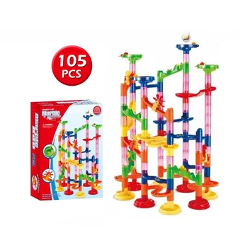 Marble Race Track Set Marble Run Game Toy Plastic Kids Toy Cheap Toys For Children