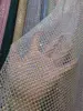 Maille blanche + cristal ab