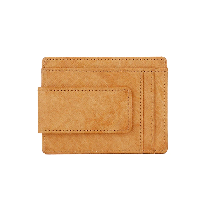 Новый индивидуальный Rfid Магнитный кошелек тонкий передний карман Tyvek