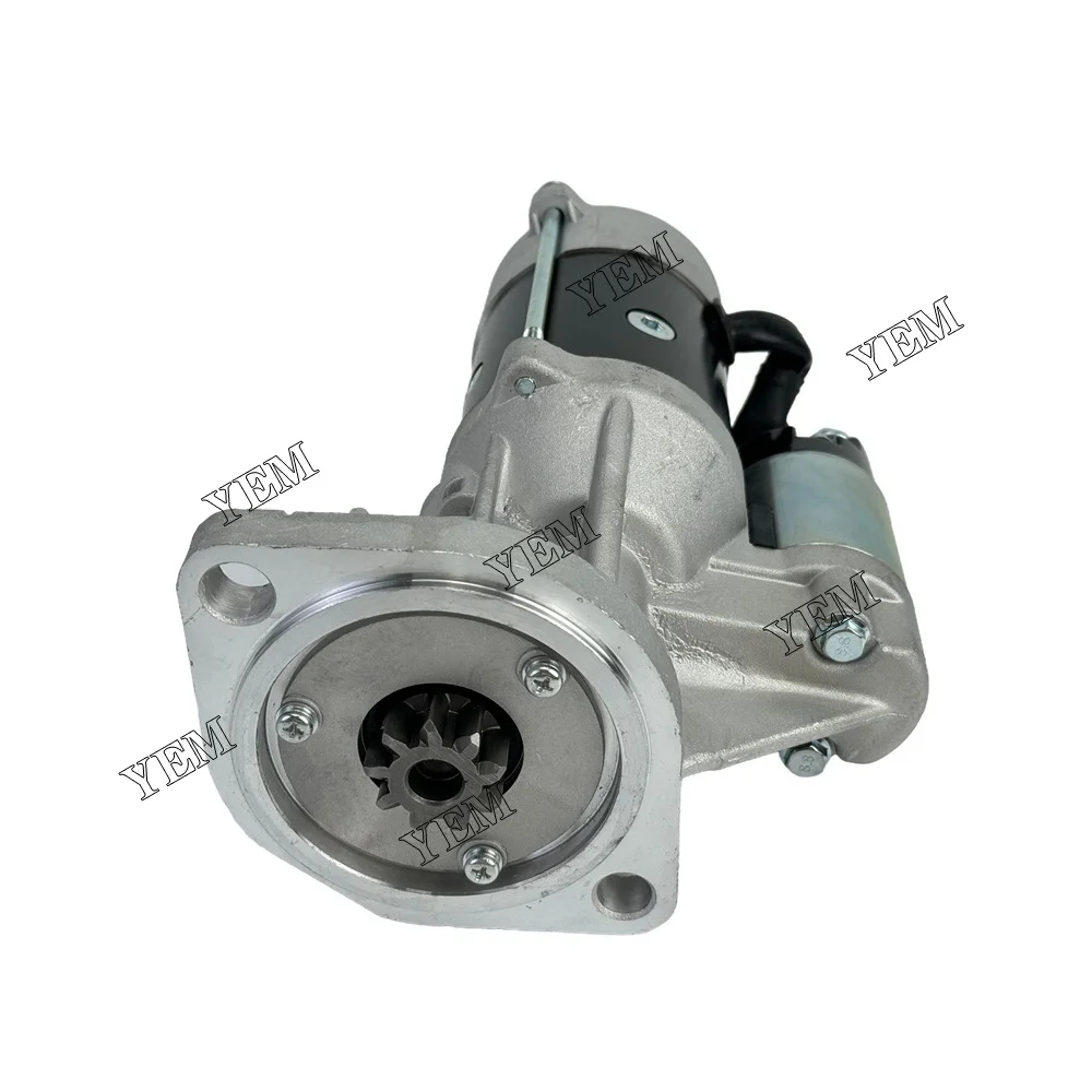 4JA1 Starter Motor QDJ1431R for Isuzu Engine Rebuild Kit 2
