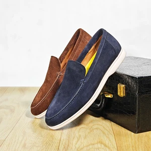 Wholesale Price Loafers Men Leather Shoes Genuine Leather Men's Casual Shoes slip on Comfortable Leather Men's Shoes