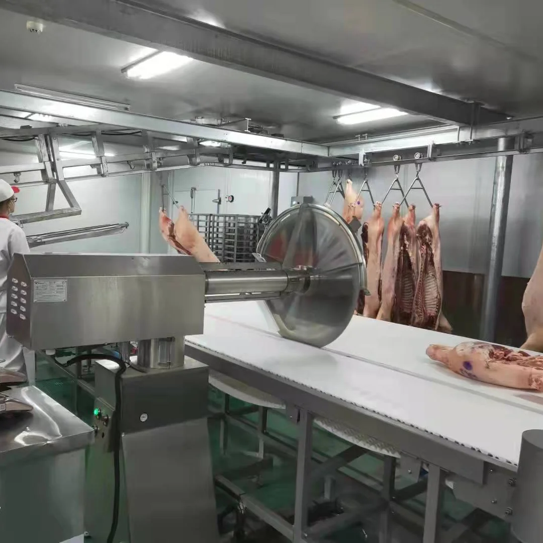 Meat slaughterhouse equipment PVC conveyor belts for cutting and packaging lines