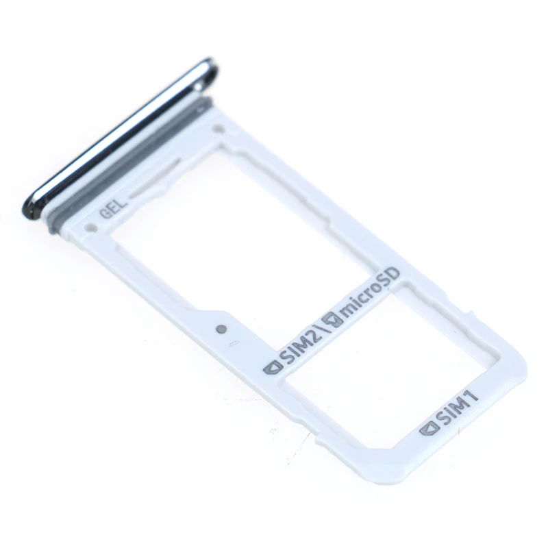 Free Barcode Dual Sim Card Holder Slot Tray For Galaxy S8 S8+ Sim Card