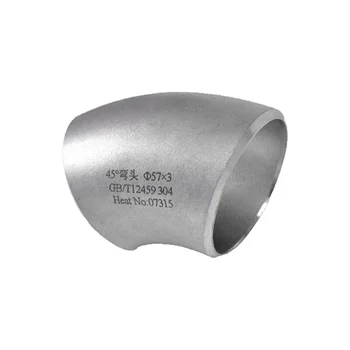 Ss304 Butt Weld Elbow 90 Stainless Steel Pipe Fittings 2 Inch Elbow ...