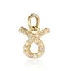 Golden taurus-single pendant