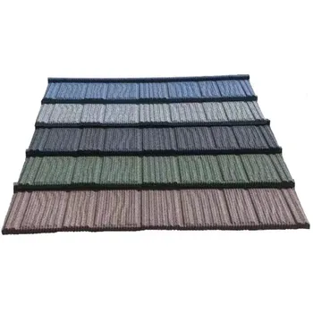 HuangJia Brand Color Stone Coated Roofing Metal Sheet l Roof Tile/Roof Tiles wooden type  with good price