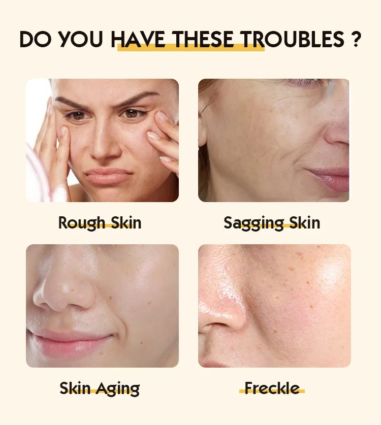 Facial Care Vit C Solution Whitening Ampoule Face Vitamin C Serum